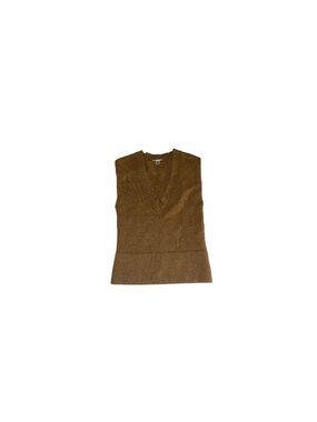 Anne Taylor LOFT Camel Wool Vest - Women’s Size XS